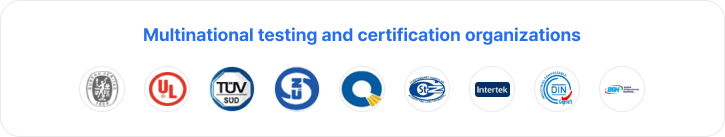 Multinational testing and certification organizations